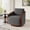 Chenille-Dark Gray, variant on DREAMSIDEA High Back Swivel Chair with Wooden Arms, Square Back Modern Swivel Accent Chair for Living Room&Office,Upholstered Chenille Fabric Swivel Lounge Chair(Navy Blue, Set of 1)
