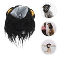 thumbnail image 4 of Gorro de disfraz de gato GOOHOCHY para Halloween y Navidad, peluca para mascotas, gorro para disfraz de mascota, accesorios para cosplay de mascotas, 4 of 7