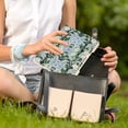 thumbnail image 5 of FORMRS 1-Subject Spiral Notebook 8" x 5" College Ruled 60 Refillable Sheet A5 Hard Cover, 2 Pack, Blue Blossom, 5 of 7
