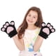 thumbnail image 4 of 1 par de guantes de peluche con garras de gato, guantes de cosplay con pata de gato, guantes cálidos con garras de animal, guantes de invierno con pata de animal., 4 of 5