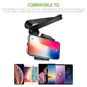 Cellet Sun Visor Phone Mount, Car Phone Holder for Car, Cradle Clip Compatible to Apple iPhones, Samsung Galaxy, Motorola Moto, Google Pixel Smartphones