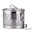 thumbnail image 1 of Luzkey Tea Infuser with Extended Chain Hook Spice Seasoning Strainer for Home Stews 14x9.5cm, 1 of 8