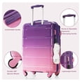 thumbnail image 3 of SONGMY Luggage 5 Pcs, ABS Hardshell Suitcase Spinner Wheels with USB Port TSA Lock, 3 of 7