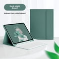 thumbnail image 1 of Soporte para bolígrafo para tableta iPad de 10 pulgadas, teclado Bluetooth, funda protectora Air 45, mouse Pro 11, funda con teclado, 1 of 4