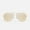 Gold/Gold Polarized, variant on Australia High Key Aviator Sunglasses, Black/Smoke Fade