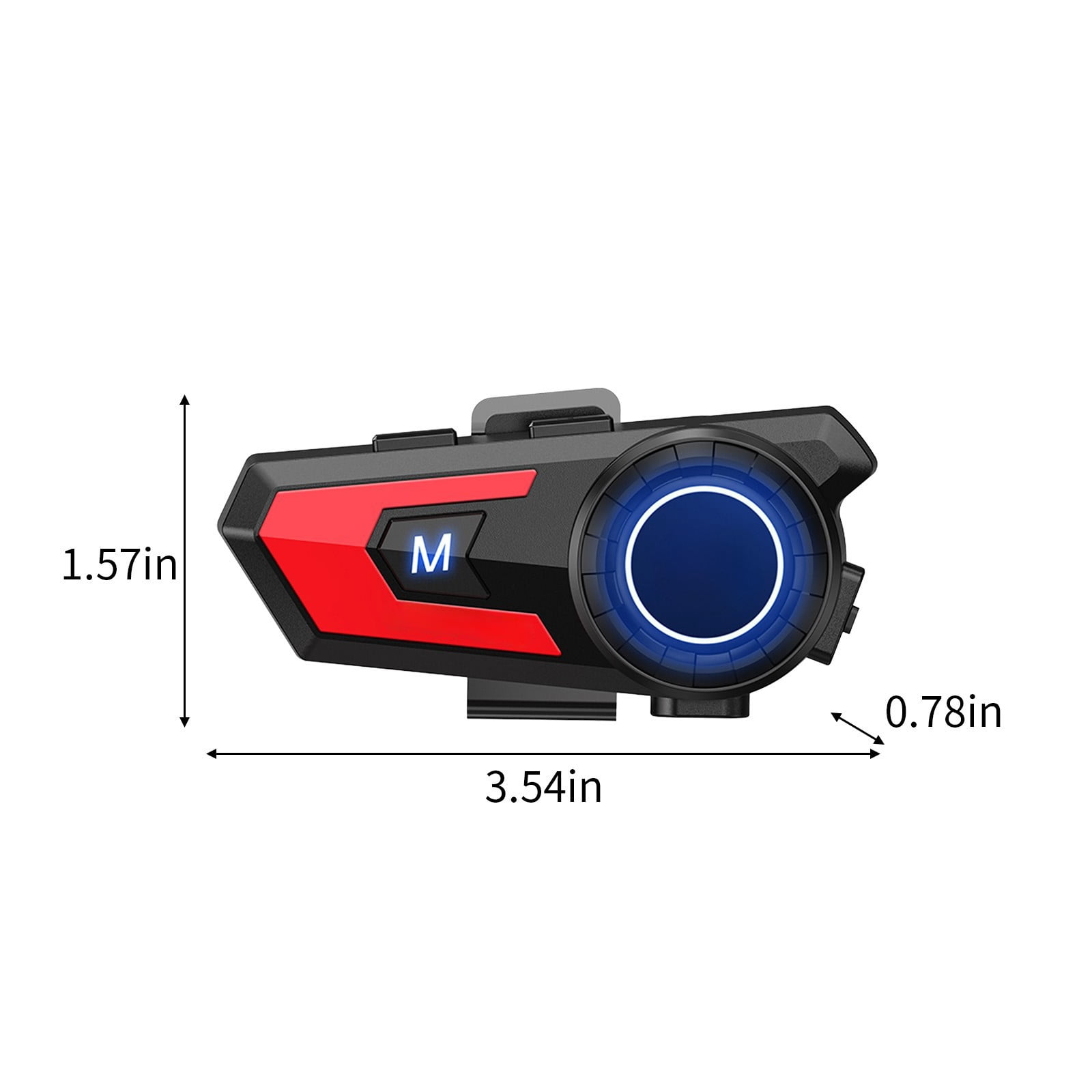 Bluetooth Earbuds Headset – Bluetooth 5.0 Intelligent Noise Reduction Long Range Motorcycle Helmet Bluetooth Earphones