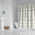 thumbnail image 2 of Artistic Home Accents Abstract Shower Curtain, Vintage Floral Hippie Waterproof 72x72 Inch Polyester Fabric, 2 of 4