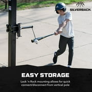 Silverback Portable Baseball Swing Trainer with Lock ‘n Rock Technology