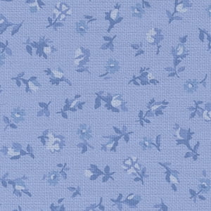 Waverly Inspirations Cut by the Yard 100% Cotton Rachel's Roses, Marina , 44" Wide for Quilting & Sewing