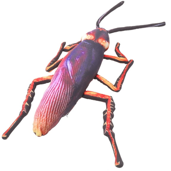 Niceauty Giant Roach Plush Funny Pillow Relief for Haunted House 1Pack