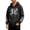 Black-#002, variant on Men's Star Graphic Zip Up Hoodie Streetwear Full Zip Sweatshirt Drawstring Hood Long Sleeve Jacket with Pockets Casual Hoodie,Gray 2XL