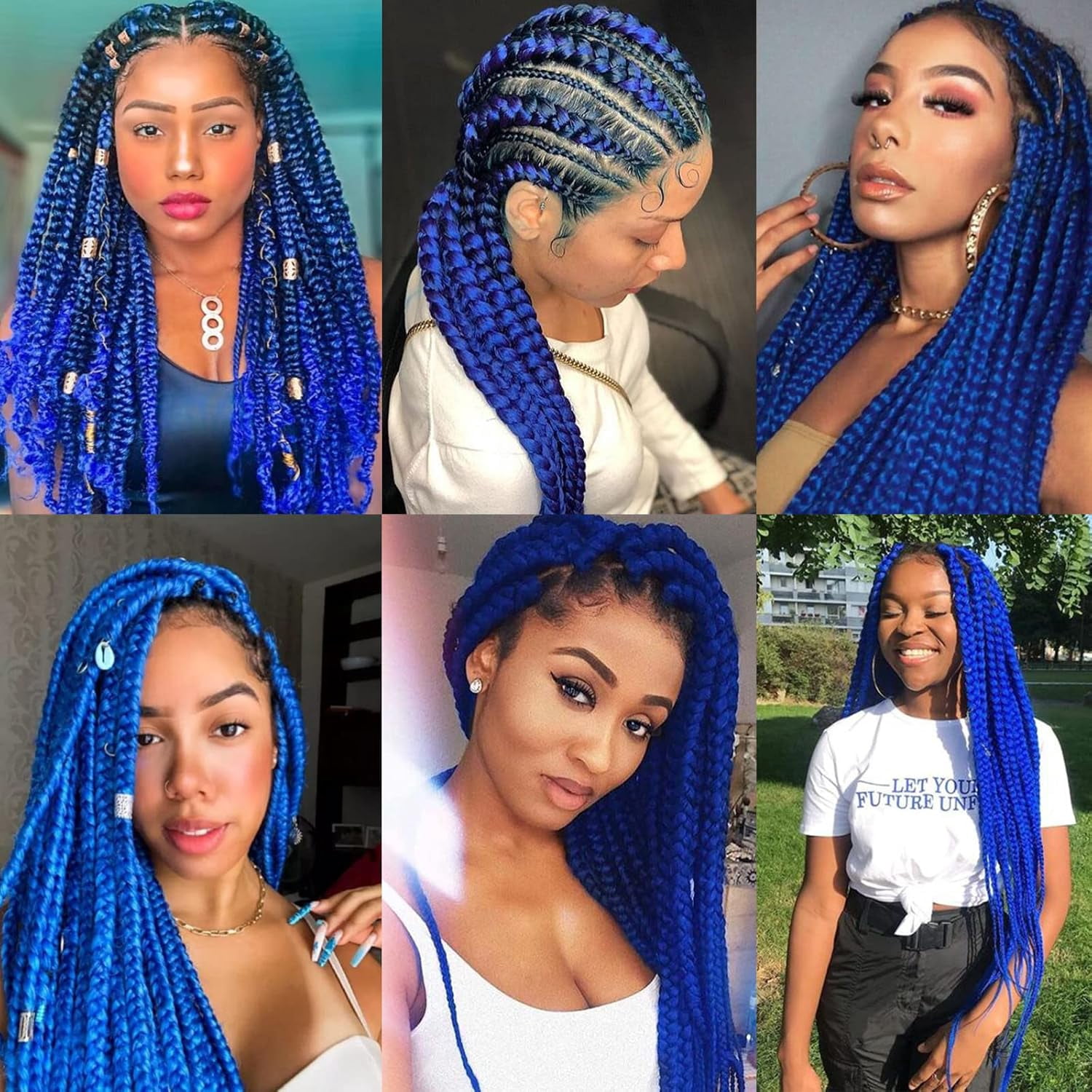 2/4/8 Rolls Brazilian Wool Hair for Braiding Acrylic Hand Knitting Wool Yarn for Soft Locs Crochet Hair Jumbo Braids Twist Braiding Hair Extensions