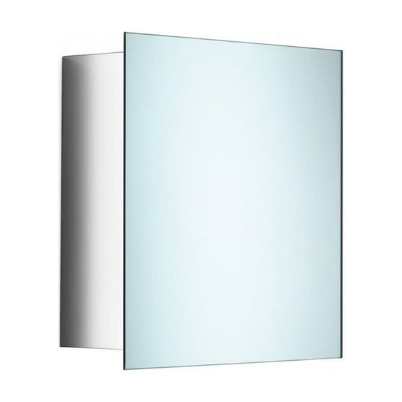 Ws Bath Collections Pika 51511 Pika 17.7" Single Door Mirrored Medicine Cabinet -