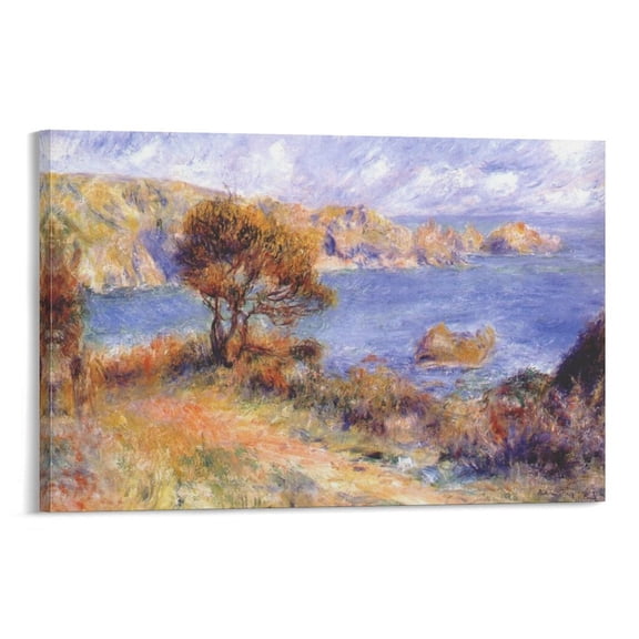 Pierre Auguste Renoir Print Painting (6) Poster Decorative Painting Canvas Wall Art Living Room Posters Bedroom Painting 12x18inch(30x45cm)
