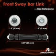 thumbnail image 6 of Front Sway Bar Stabilizer Links 2 Pcs Left & Right, Compatible With 1983-2019 Chevy Silverado 1500, Avalanche, Tahoe, Suburban, GMC Sierra 1500 Yukon & Escalade, Replaces#: K700538,, 6 of 7