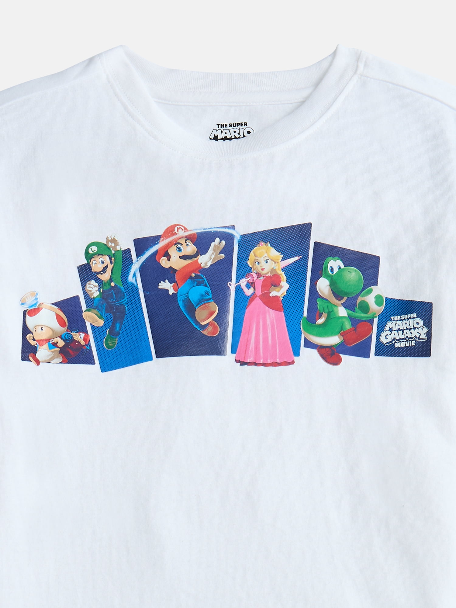 Super Mario Galaxy Movie Boys Graphic Tee and Shorts Set, 2-Piece, Sizes 4-18