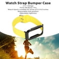 thumbnail image 3 of Silicone Watch Strap Band With Protective Bumper Case Replacement Accessory Fit For 7 Pro For Gym Fitness Running Office Work, 3 of 8