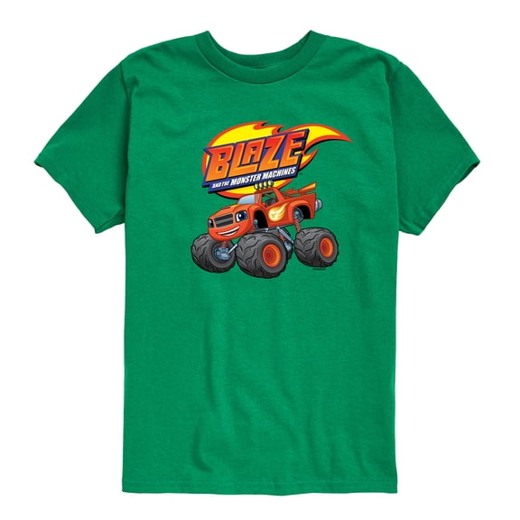 Blaze And The Monseter Machine - Blaze - Youth Boys Short Sleeve Graphic T-Shirt