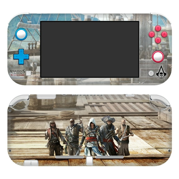 Head Case Designs Officially Licensed Assassin's Creed Black Flag Graphics Group Key Art Vinyl Sticker Skin Decal Cover Compatible with Nintendo Switch Lite