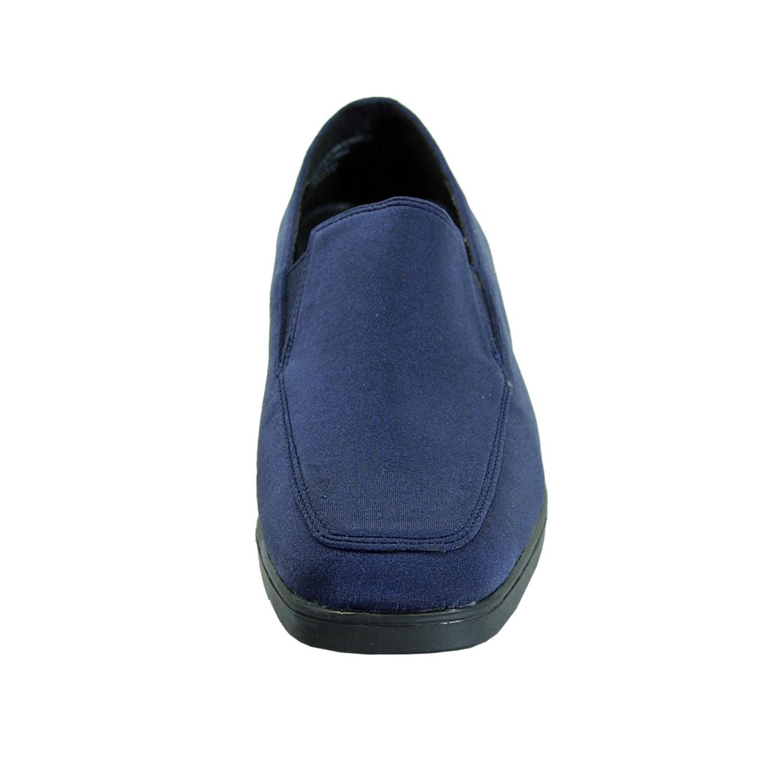 FUZZY Indie Wide Width Classic Slip On Shoes NAVY 7