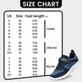 thumbnail image 4 of YHOON Boys Girls Sports Shoes Lightweight Tennis Running Walking School Shoes Navy Blue Little Kid Size 11, 4 of 8