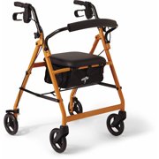 Medline Aluminum Rollator With 6" Wheels