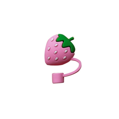 

St Tips Cover Silicone PVC PP Dustproof Reusable Portable St Plugs for Kids Families(Pink Stberry [without St] )