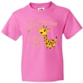 thumbnail image 3 of Inktastic My Great Grandma Loves Me- Cute Giraffe Youth T-Shirt, 3 of 5