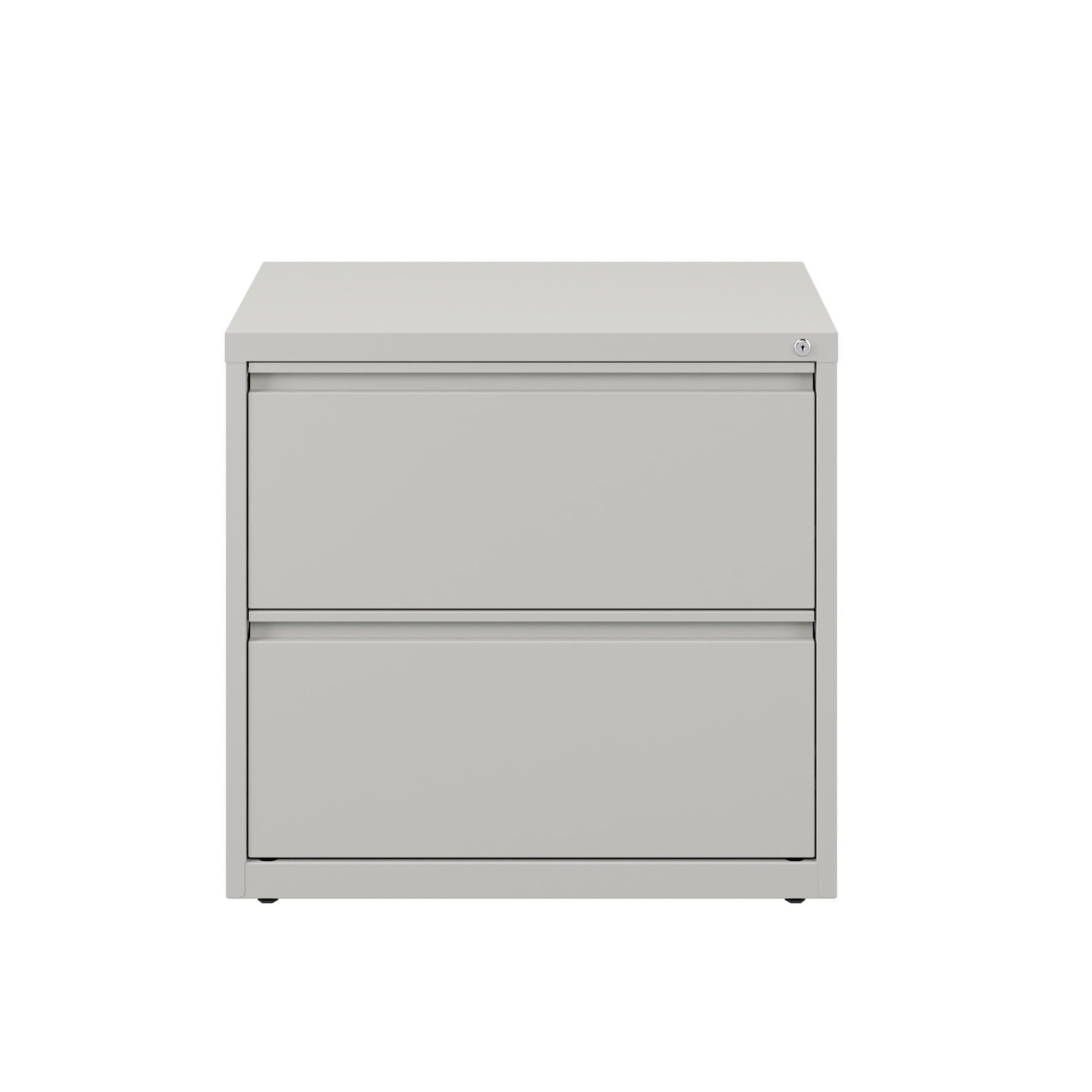 Hirsh 30 inch Wide 2 Drawer Metal Lateral File Cabinet for Home and Office, Holds Letter, Legal and A4 Hanging Folders, Gray