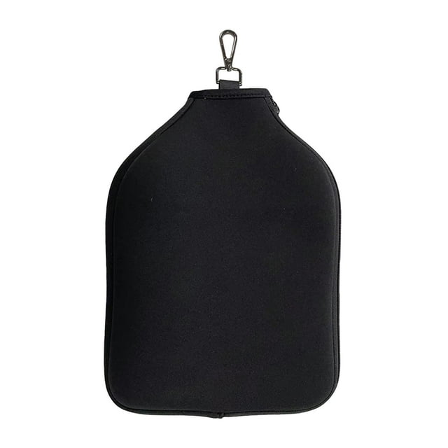 mmirethe Racket Sleeve Storage Carrier Smooth Zipper Paddle Blue Neoprene Cover Black 24x31cm