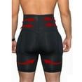 thumbnail image 1 of Pantalones cortos con forma de cuerpo para hombre pantalones cortos elásticos de cintura alta con control de barriga poliéster suave y transpirable para el día a día ANGGREK Otros, 1 of 8