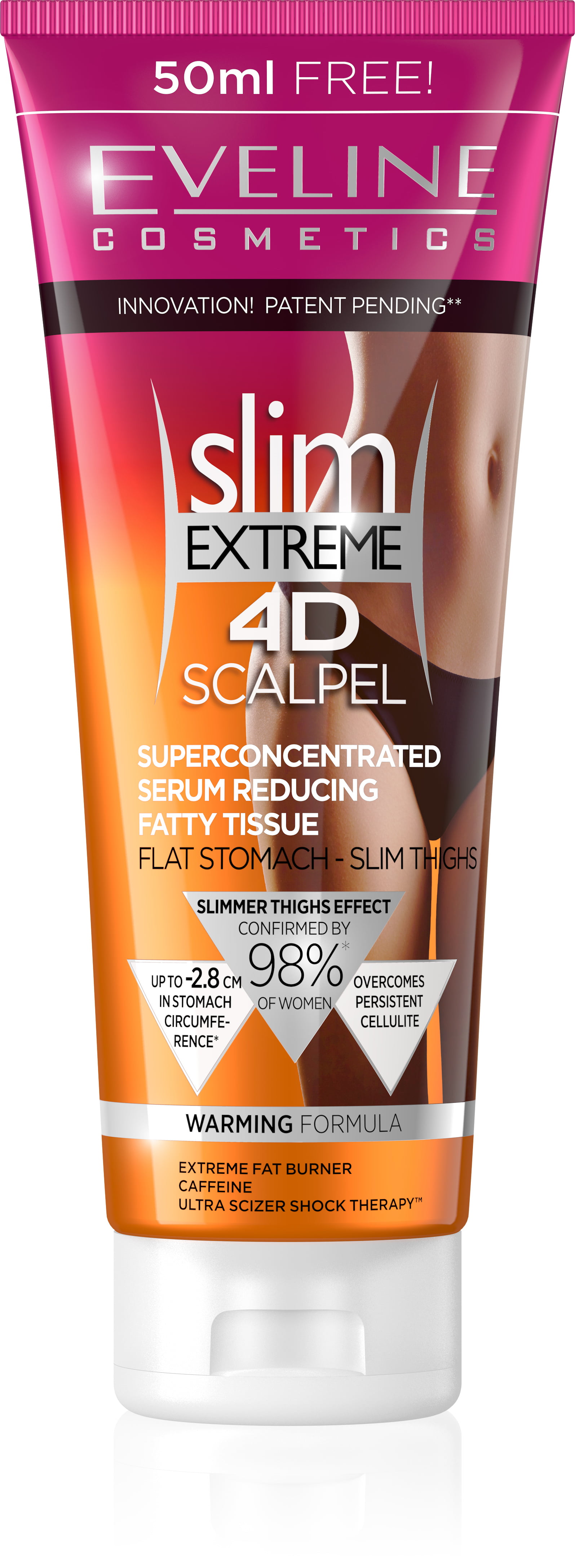 Eveline Cosmetics Slim Extreme 4d Scalpel Super Concentrated Serum Reducing Fatty Tissue