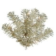 thumbnail image 2 of Vickerman 24" Champagne Artificial Christmas Wreath with 50 Warm White LED Lights, 2 of 2