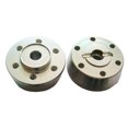 thumbnail image 1 of ZheElen 2pack/lot Aluminum Front Wheel Hub Adapter For Axial Rock Racer AX90026 AX31010 Crawler Desert Buggy Silver, 1 of 6