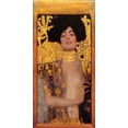 thumbnail image 2 of Klimt, Gustav 18x32 Gold Ornate Wood Framed with Double Matting Museum Art Print Titled - Judith (2), 2 of 4