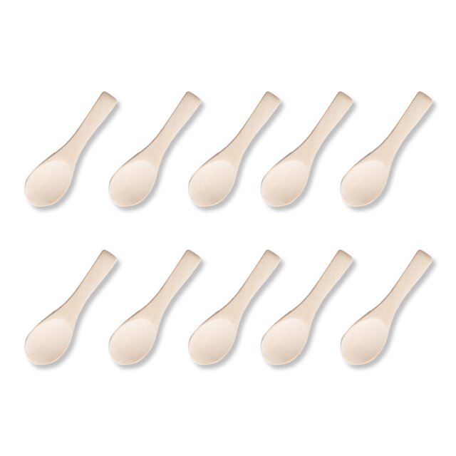 Inteprter 10 Piezas Cucharas de Utensilios Niños Comedor Herramientas Miel Cucharadita Condimentos de cocina Condimento Aceite Té Azúcar Type3 NO3