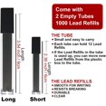 thumbnail image 3 of duomi-1000 Pieces 0.7 mm 2B Lead Refills Medium Thickness Break Resistant Lead Graphite (0.7mm Short 6cm), 3 of 4