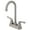Brushed Nickel, variant on Kingston Brass KB497SB Magellan Two-Handle 4" Centerset Bar Faucet, Brushed Brass