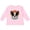 AD-Pink, variant on Boston Terrier Dog Retro Sunset Boys or Girls Long Sleeve Toddler T-Shirt