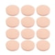 thumbnail image 1 of 12pcs Esponjas faciales de maquillaje de belleza Hojaldre Cuadrado redondo Color de piel Puff seco y húmedo Puff cosmético en polvo (Tamaño grande, Color de piel), 1 of 5