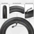 thumbnail image 3 of 8.5" Inner Tube For 50/75-6.1 Rear Wheel With Bent Valve Stem, Fits 8 1/2 X2 Scooter Tire Replacement, 3 of 5