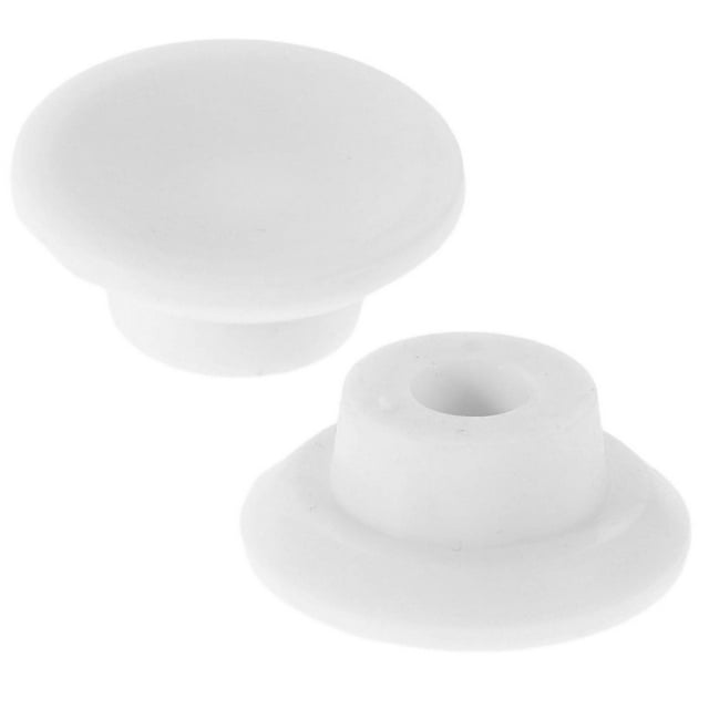 4pcs Freezer Drain Hole Stopper: Universal Rubber Freezer Chest Drain Plug - Leak-Proof Round Rubber Stoppers Hole Plugs For Refrigerators Ice Tank
