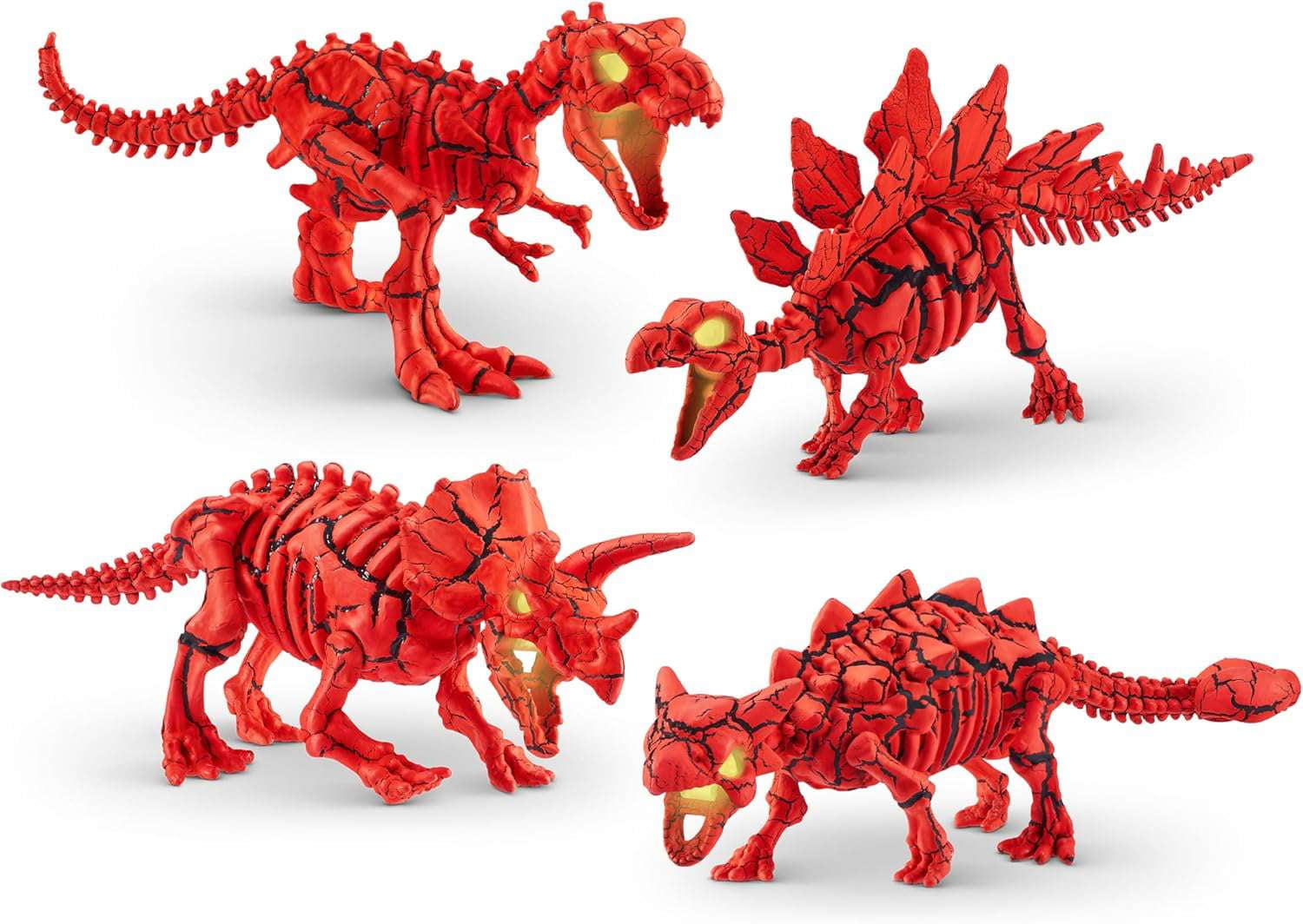 Robo Alive Fossil Find! Volcano Ankylosaurus Pack