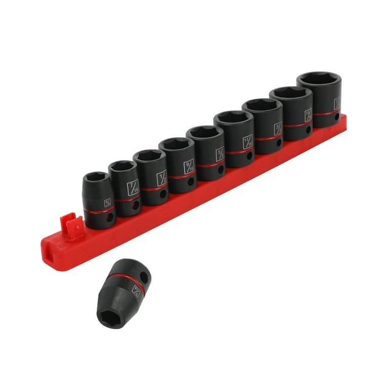 Hyper Tough 11-Piece 3/8-Inch Drive, Standard Impact Socket
