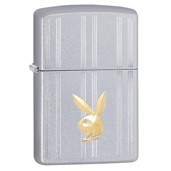 Zippo Playboy Windproof Lighter - Christmas, Halloween & Valentines Day Gift (Two-Tone 29777)