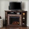 thumbnail image 2 of SEI Furniture Redden Corner Electric Fireplace TV Stand, 2 of 8