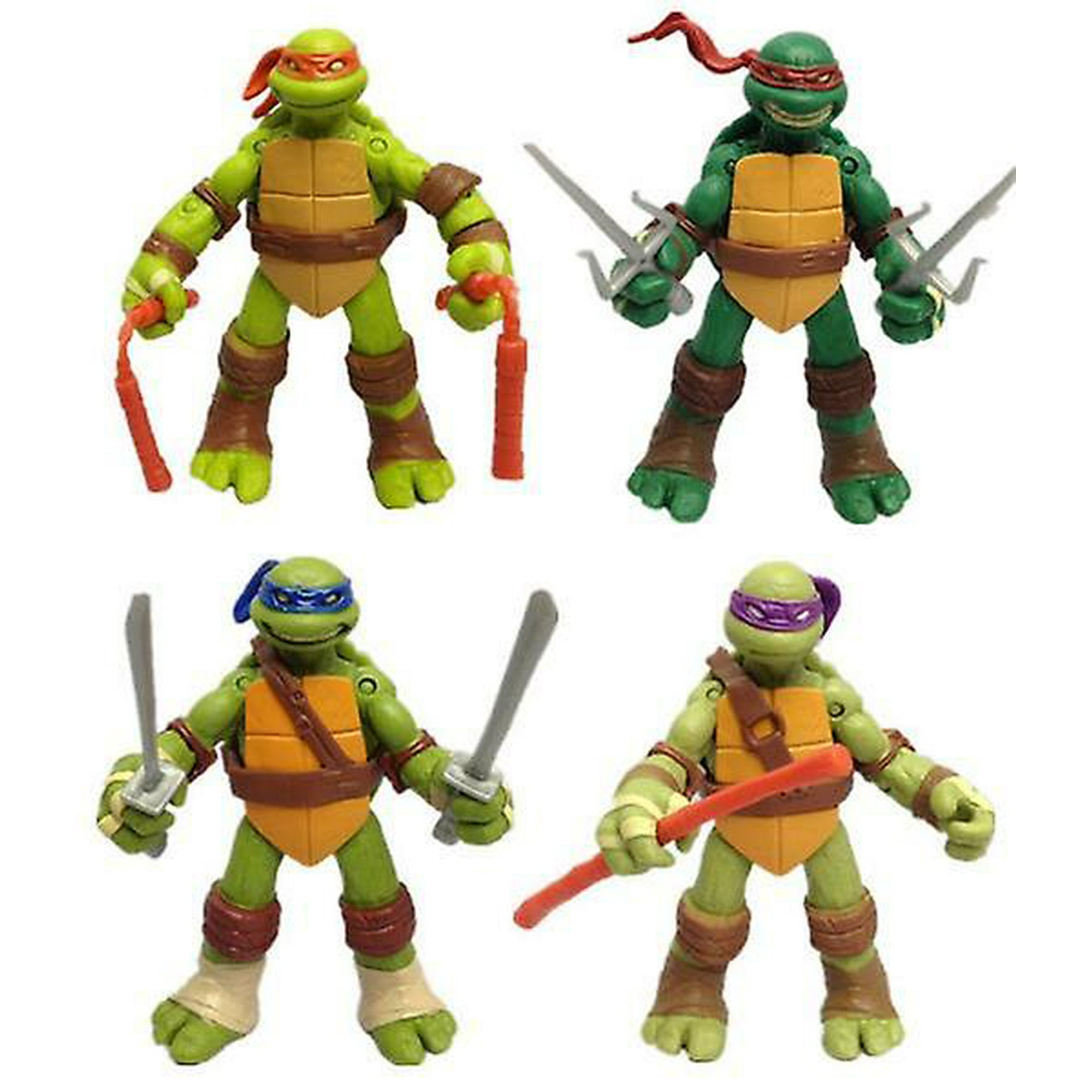 Xicen 12cm Teenage Mutant Ninja Turtles Figures 4 Pack