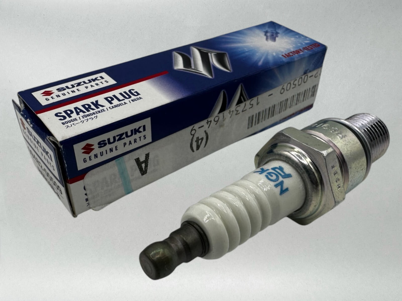 Suzuki Genuine OEM Authentic NGK Spark Plugs 09482-00509 R918B-8-4PACK