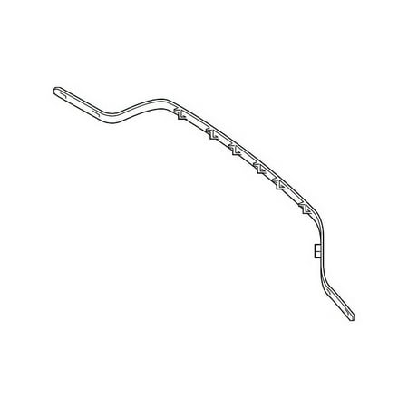 Genuine OE Mercedes-Benz Bumper Trim - 213-885-66-01