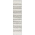 thumbnail image 2 of SAFAVIEH Beach House Boyce Striped Indoor/Outdoor Runner Rug, Gray/Ivory, 2' x 8', 2 of 7